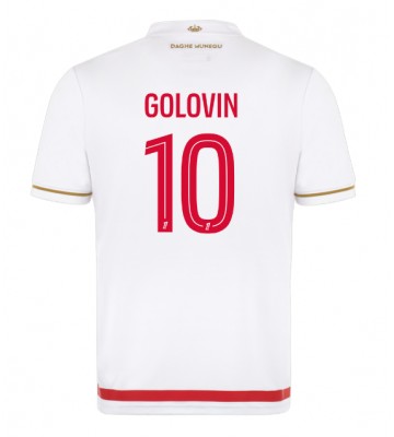AS Monaco Aleksandr Golovin #10 Domácí Dres 2025-26 Krátkým Rukávem AS Monaco Aleksandr Golovin #10 Domácí Dres 2025-26 Krátkým Rukávem